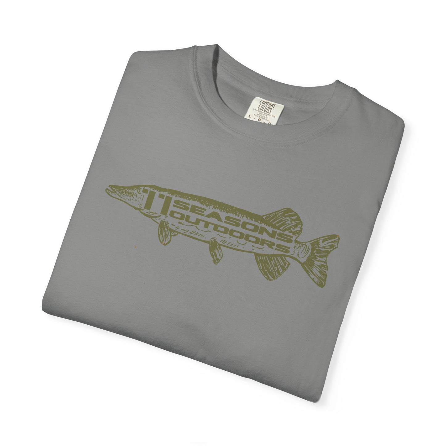 Sketched Northern Pike Tee