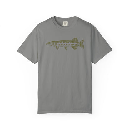 Sketched Northern Pike Tee