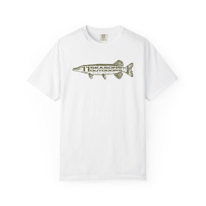 Sketched Northern Pike Tee