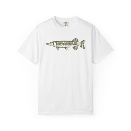 Sketched Northern Pike Tee