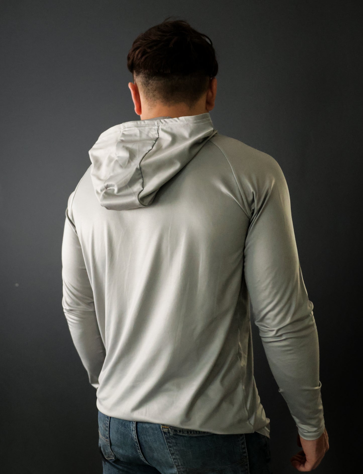 Ice Gray Performance Hoodie