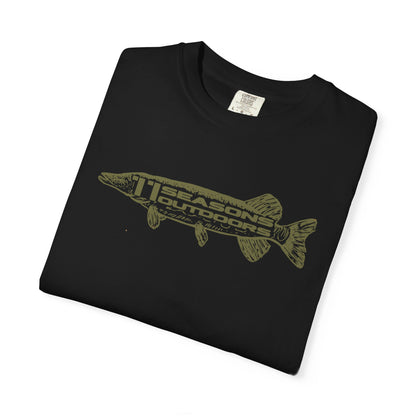 Sketched Northern Pike Tee