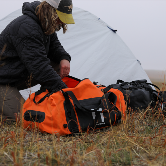 AMPHIB 60L Waterproof Duffel Bag - Orange